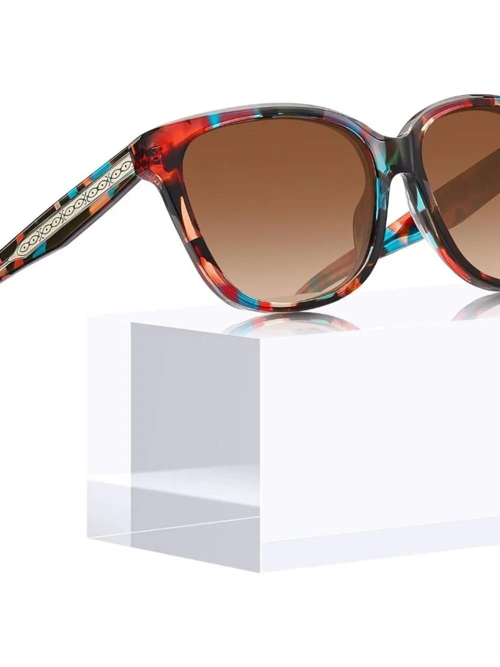 Stylish Women's Square UV Protected Polarized Sunglasses – Lightweight Comfort
